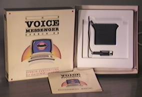 Image: Speech 64 box, manual, and cartridge