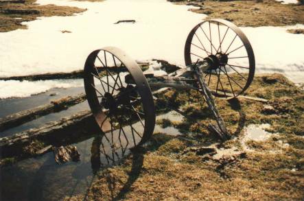 Image: broken farm equipment