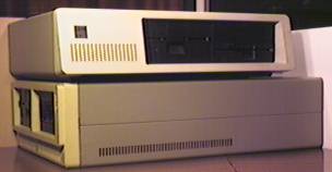 Image: Size comparison against an IBM-PC