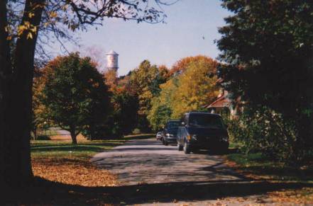 Image: A road at Macdonald College