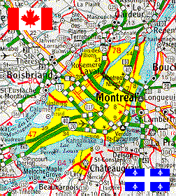Image: Small map of Montreal