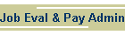 Job Eval & Pay Admin